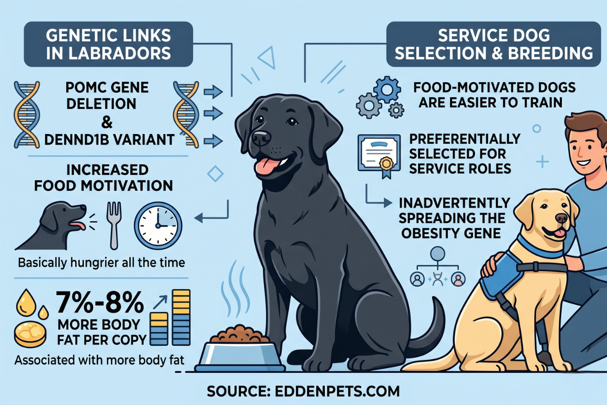 labradors more likely to get obese